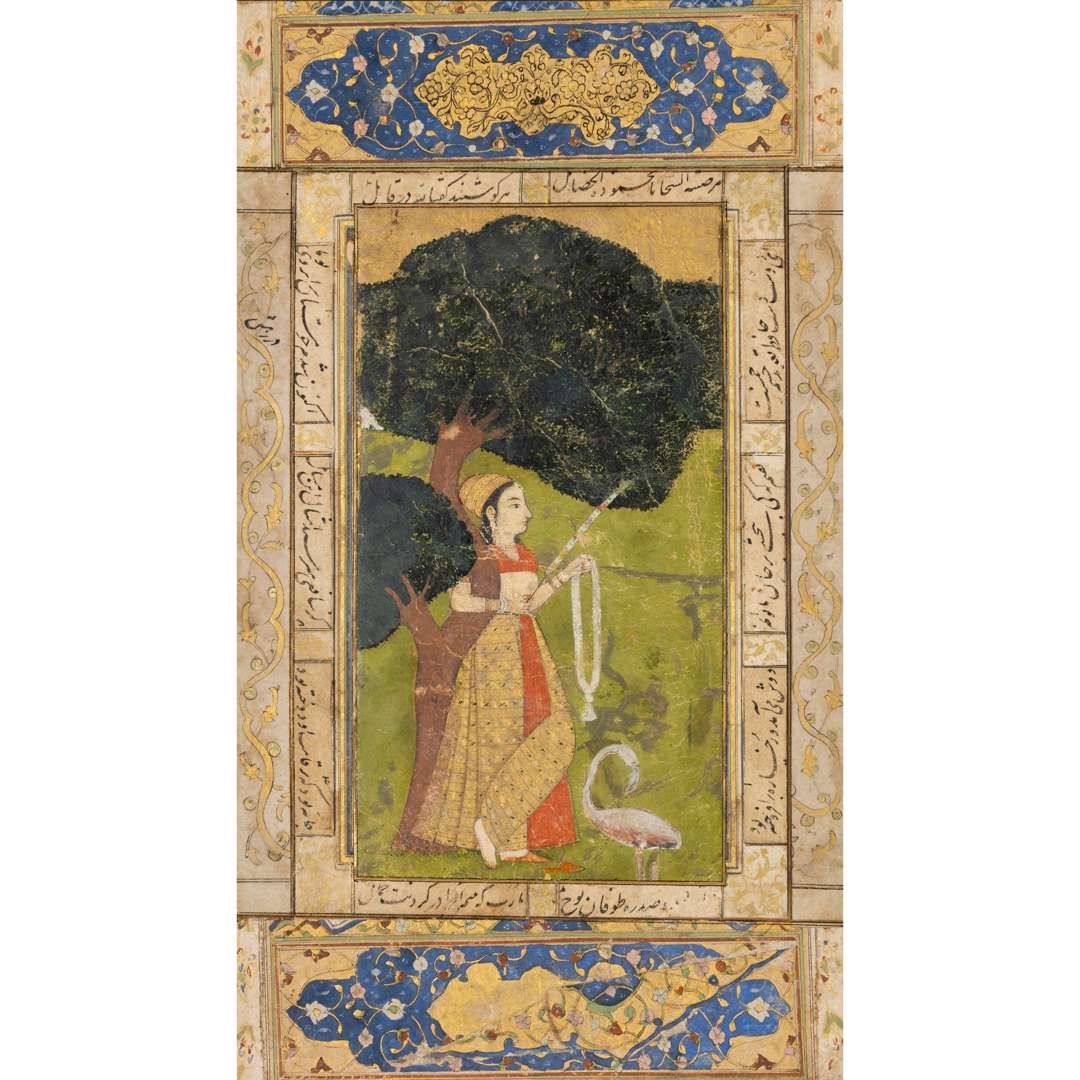 Mughal School, 18th century | AN ILLUSTRATED FOLIO FROM A RAGAMALA ...
