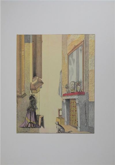 Max Ernst | The set of everyday life (1971) | MutualArt