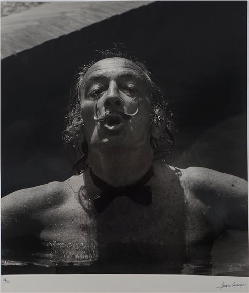 Marc Lacroix | Dalí in a Swimming Pool (1971) | MutualArt