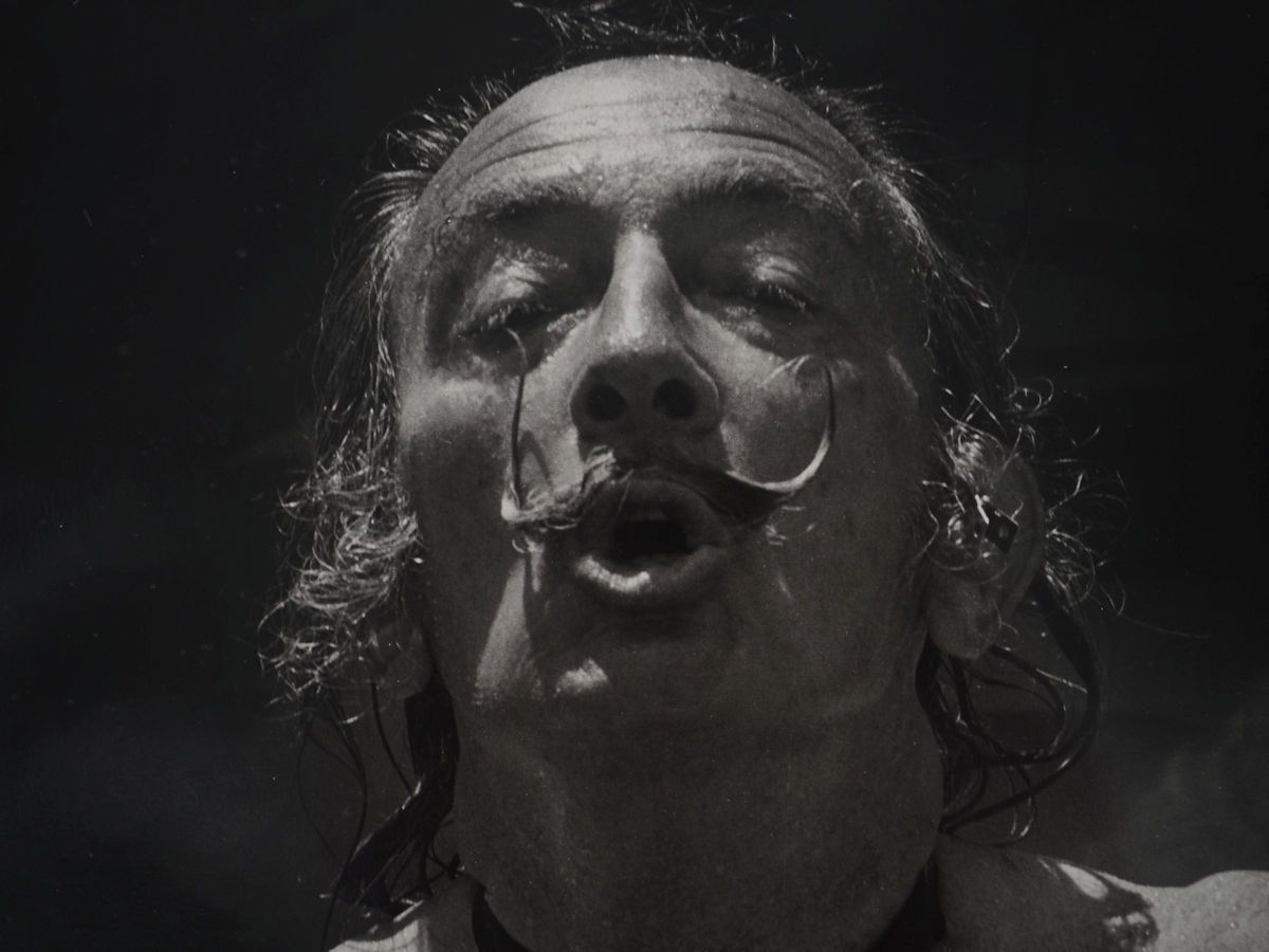 Marc Lacroix | Dalí in a Swimming Pool (1971) | MutualArt