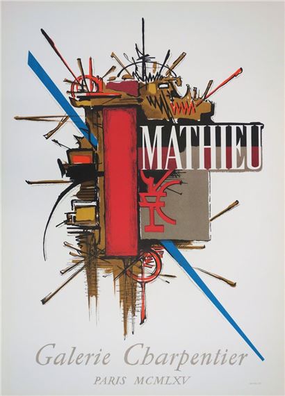 Georges Mathieu | Capetians Everywhere (1954) | MutualArt