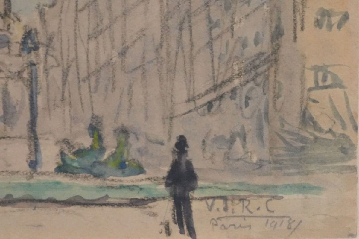 Joseph Victor Roux-Champion | The Pantheon from Rue Soufflot (1918 ...