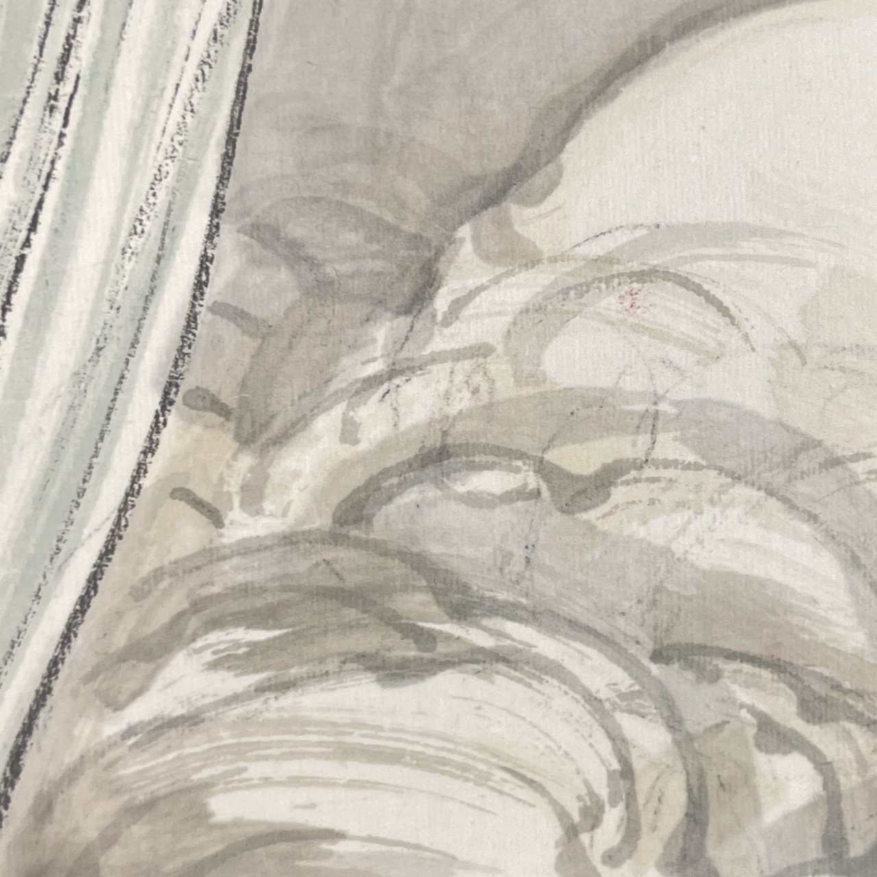 Li Pu | LI PU CHINESE INK AND COLOR PAINTING GUANYIN | MutualArt
