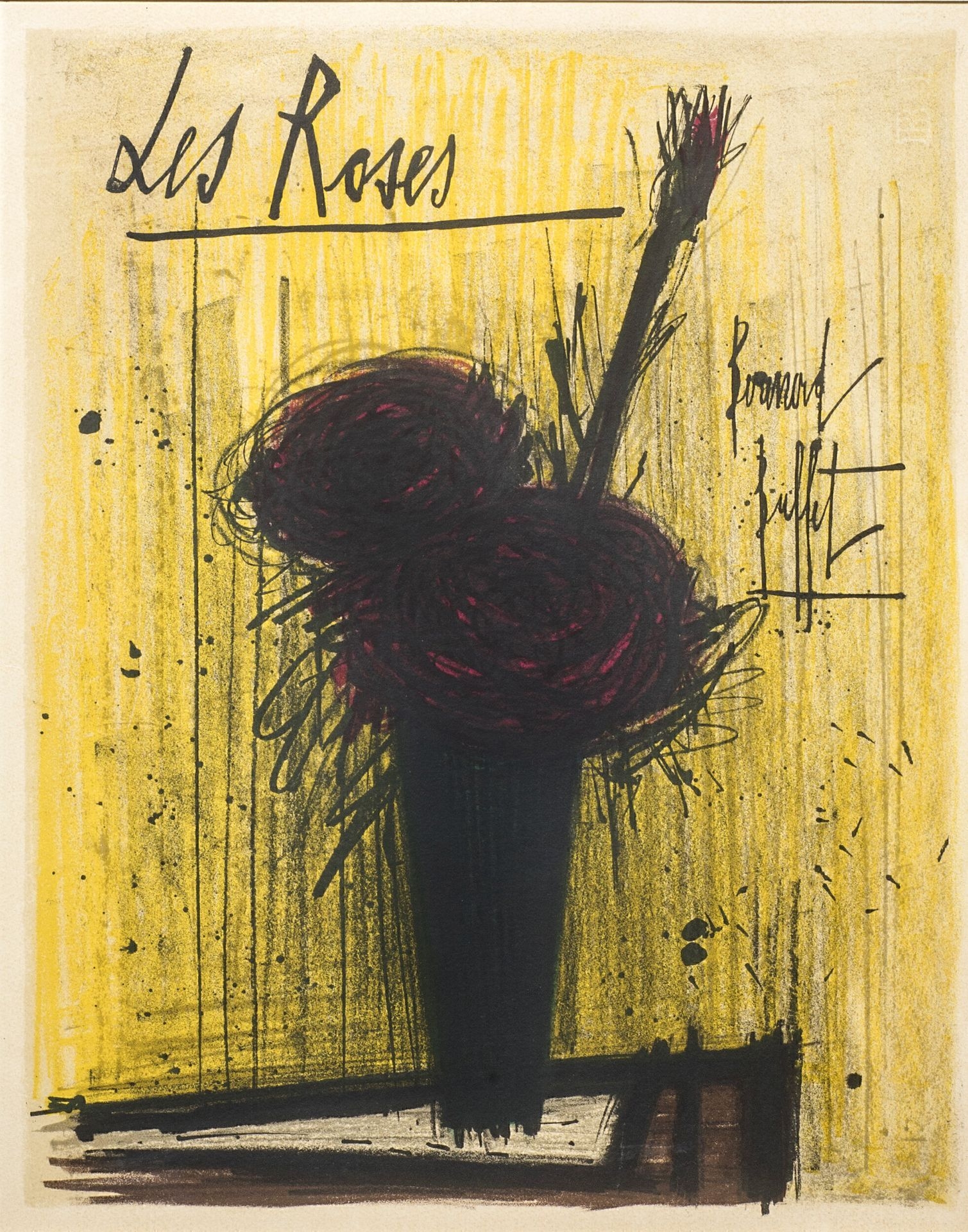Bernard Buffet | The Roses | MutualArt