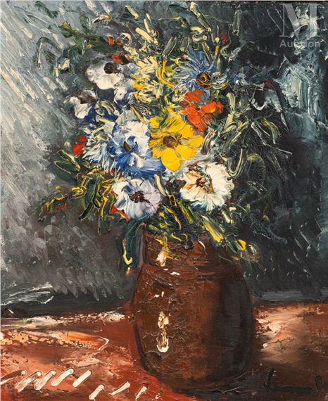 Maurice de Vlaminck | Bouquet de fleurs (1936 - 1938) | MutualArt
