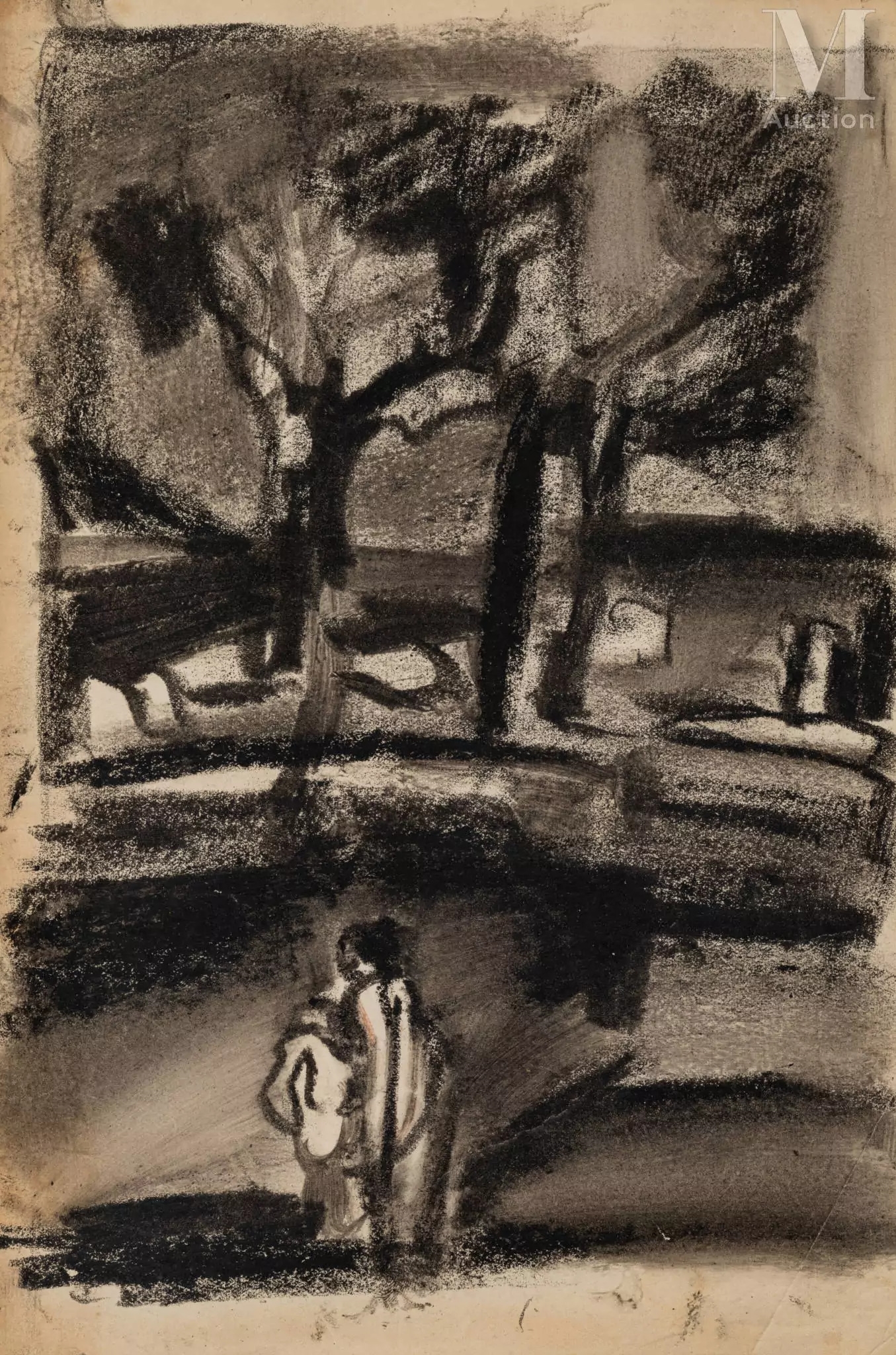 Georges Rouault | Aux rives du Jourdain (1920 - 1929) | MutualArt