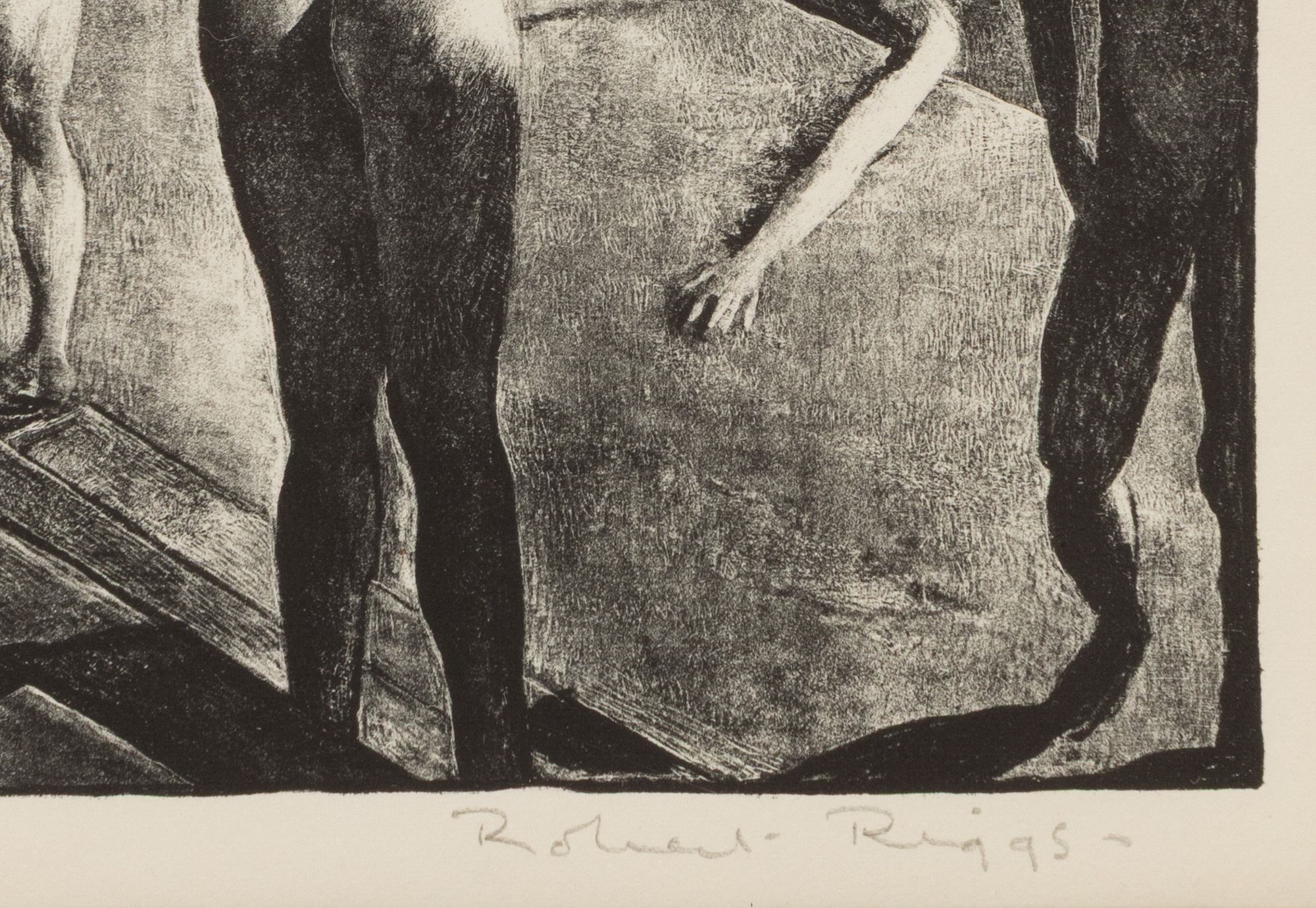 Robert Riggs | Pool (1933) | MutualArt
