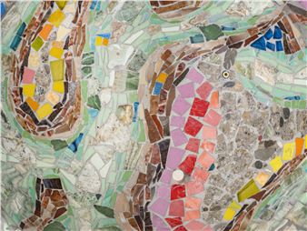 Kerstin Brätsch: Fossil Psychic Stone Mimicry (Aspen) - Aspen Art Museum