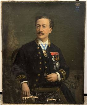 Portrait of Consul Paul de Cuverville - Emmanuel Auguste Massé