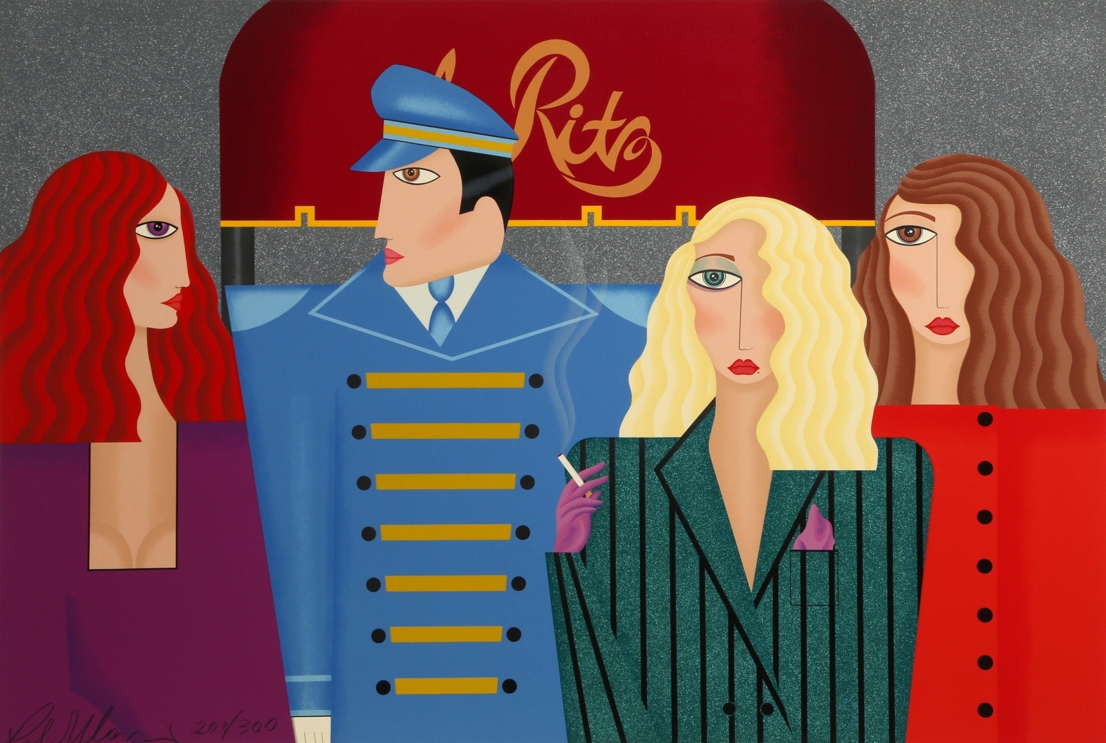 Robin Morris | The Ritz (Circa 1985) | MutualArt