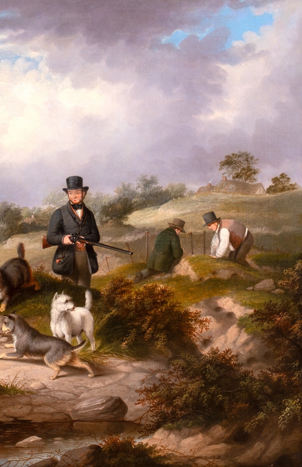 George Armfield | 19th Century Hunters Terriers & Ferrets Rabbiting ...