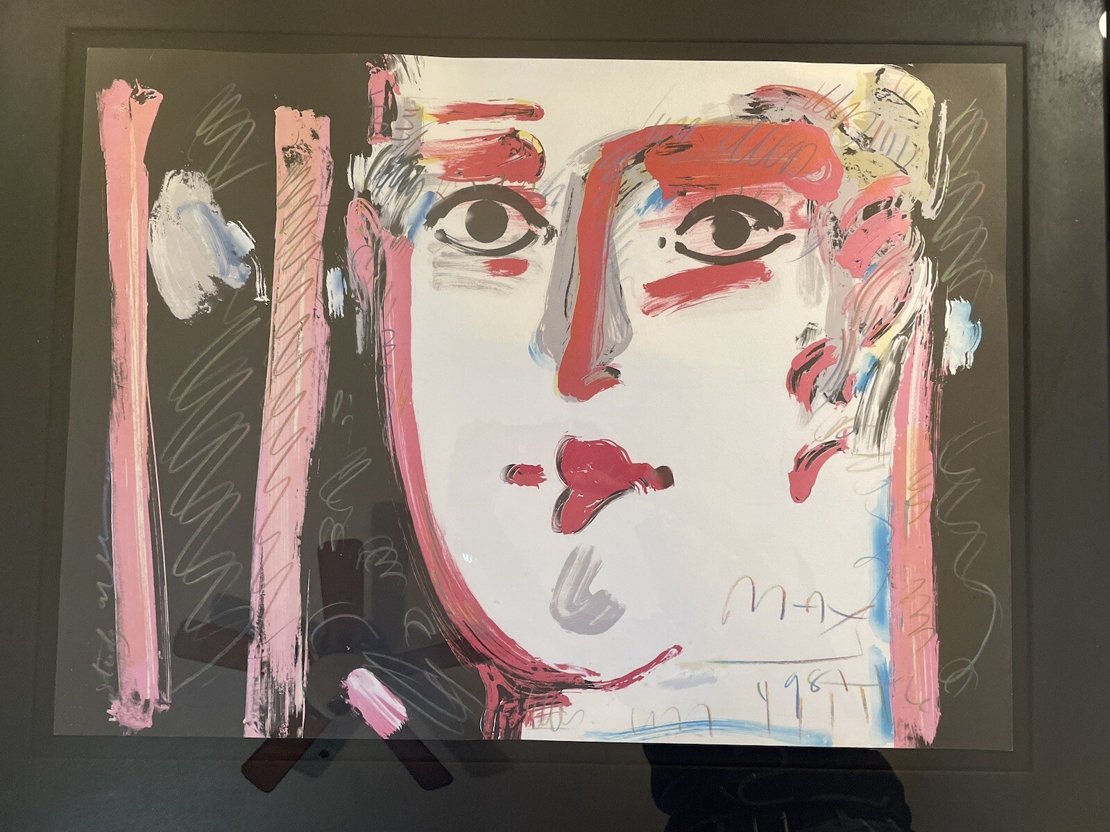 Peter Max | Visage III (1981) | MutualArt