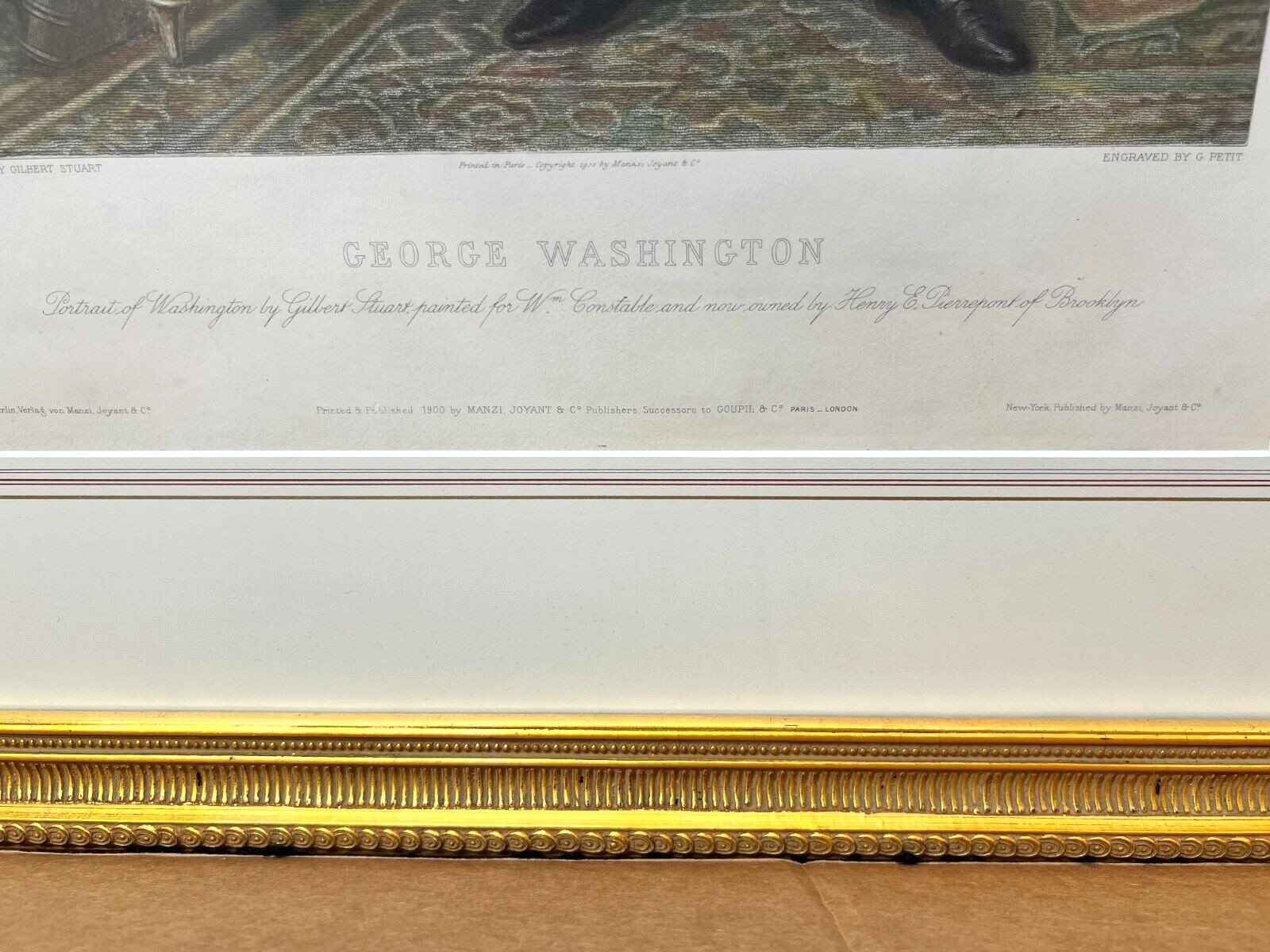 Georges Petit | George Washington (1900) | MutualArt