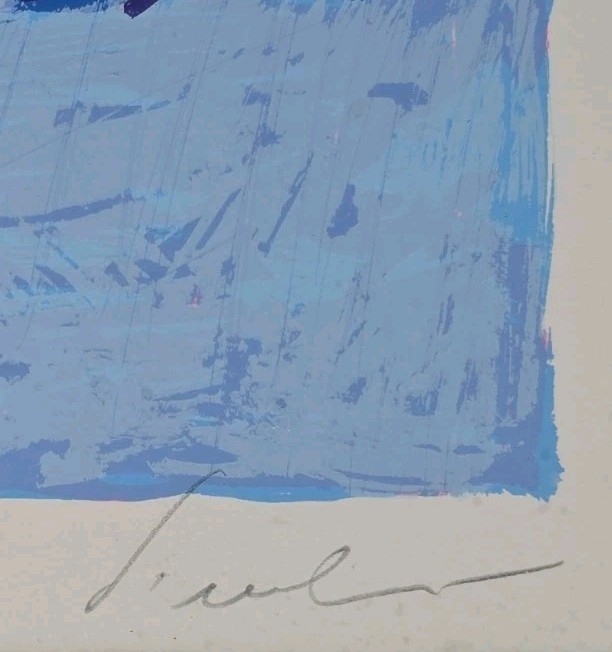 Nicola Simbari | Rare 1959 Signed NICOLA SIMBARI Original Silkscreen ...