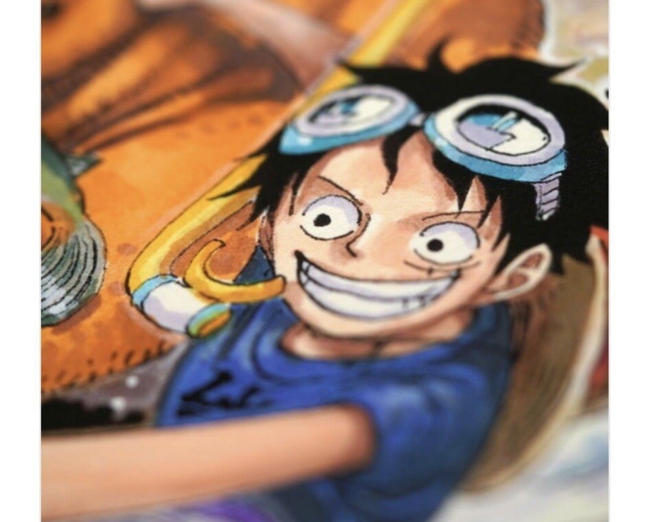 Oda Eiichiro | Limited to 20! One Piece Manga Art Heritage by Eiichiro ...