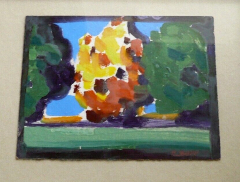 Conrad Buff | California Modern Impressionist Vintage Signed Oil ...