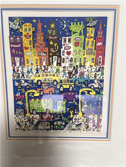 James Rizzi | A Lot Of Fun For City Kids (1990) | MutualArt