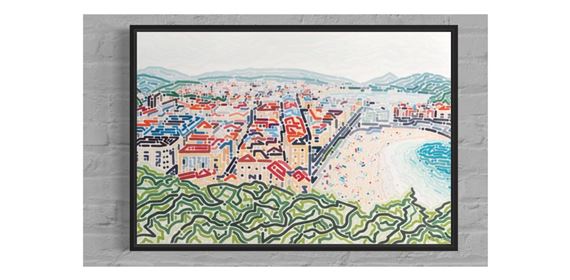 Yoon Hyup | Summer in San Sebastian (2025) | MutualArt