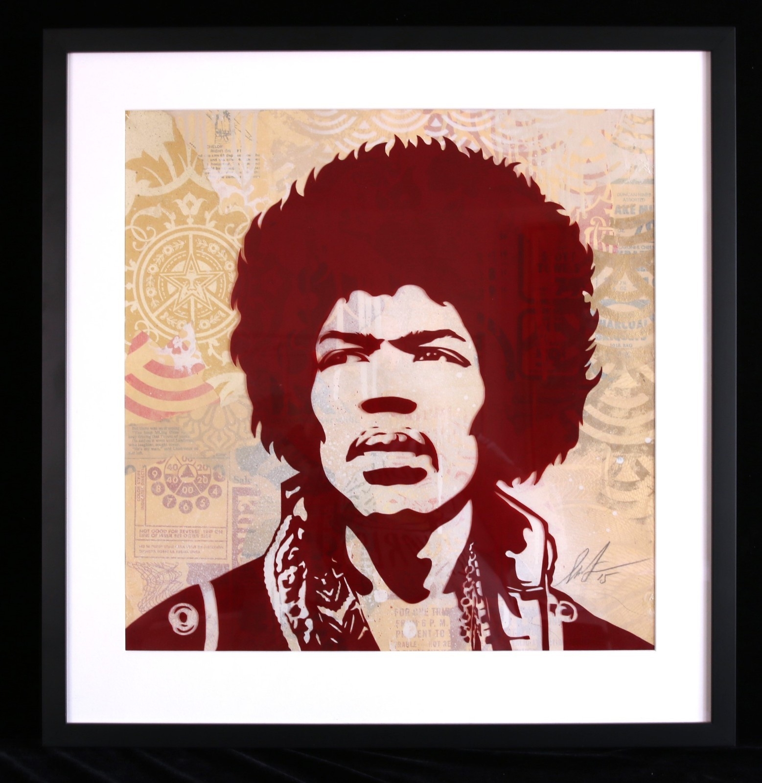 Shepard Fairey | JIMI HENDRIX (2015) | MutualArt