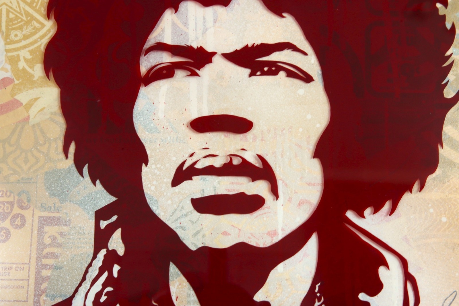 Shepard Fairey | JIMI HENDRIX (2015) | MutualArt