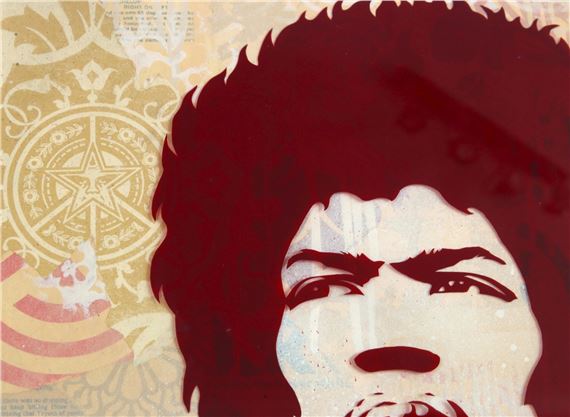Shepard Fairey | JIMI HENDRIX (2015) | MutualArt