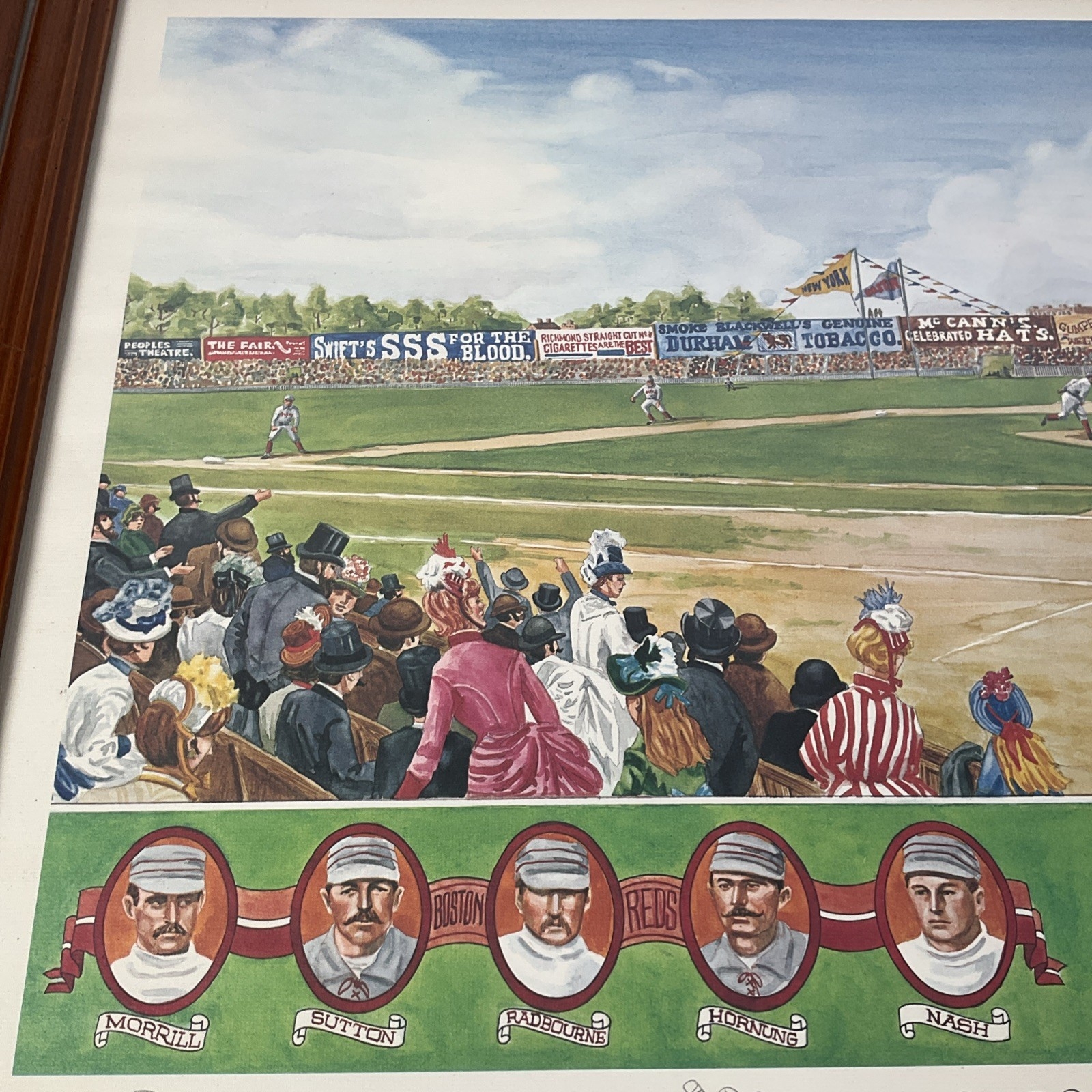 Dick Perez | The National Pastime April 1886 Baseball Print (1886 ...