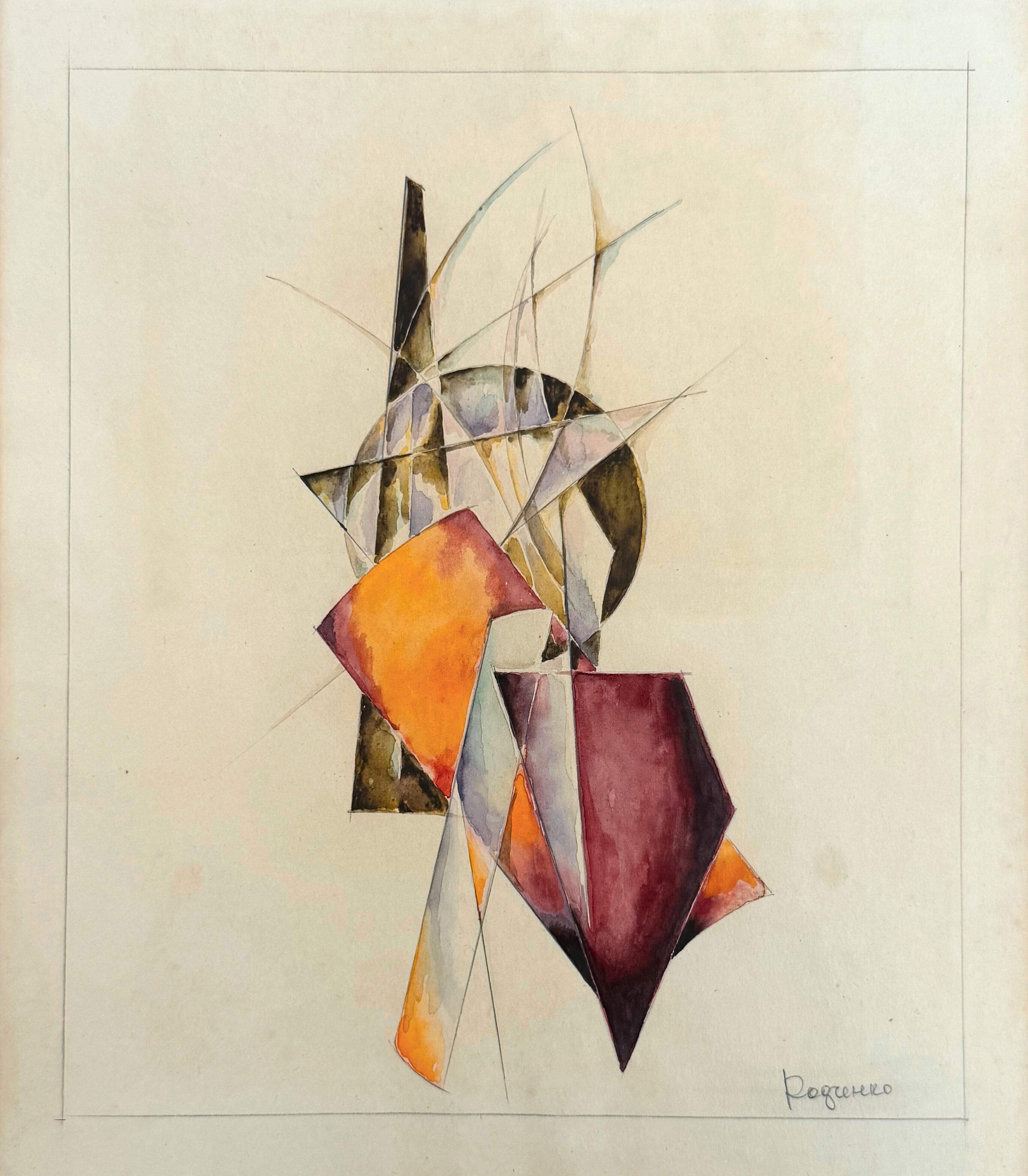 Aleksandr Mikhaylovich Rodchenko | Constructive Composition | MutualArt