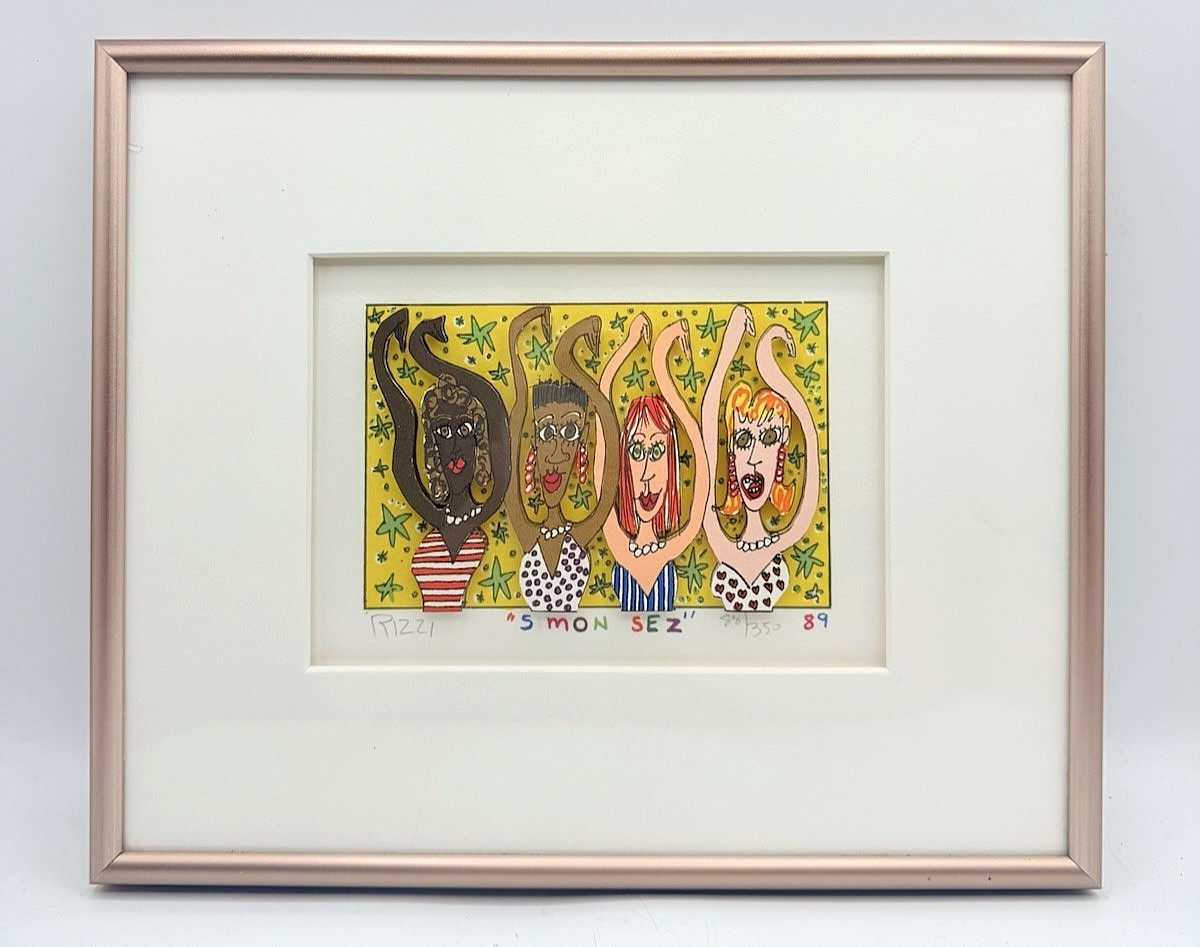 James Rizzi | SIMON SEZ (1989) | MutualArt