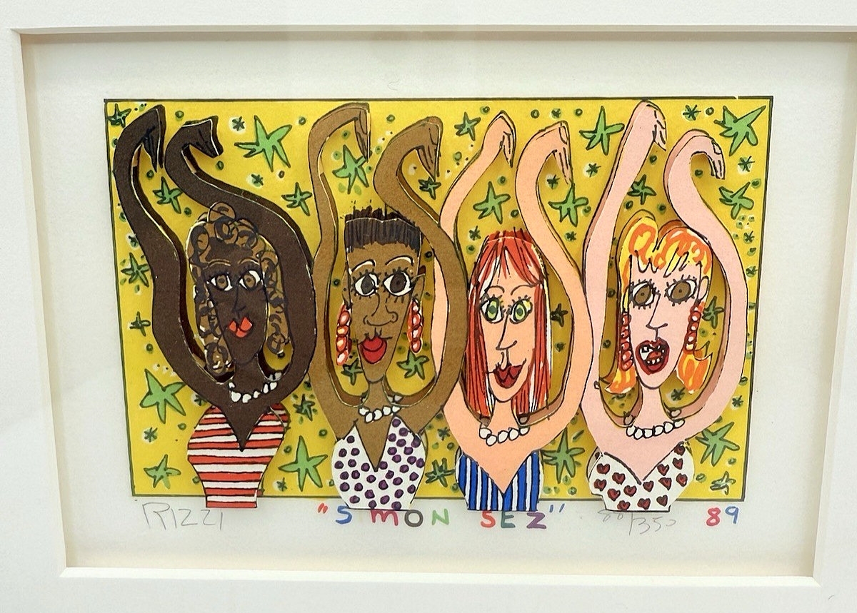 James Rizzi | SIMON SEZ (1989) | MutualArt