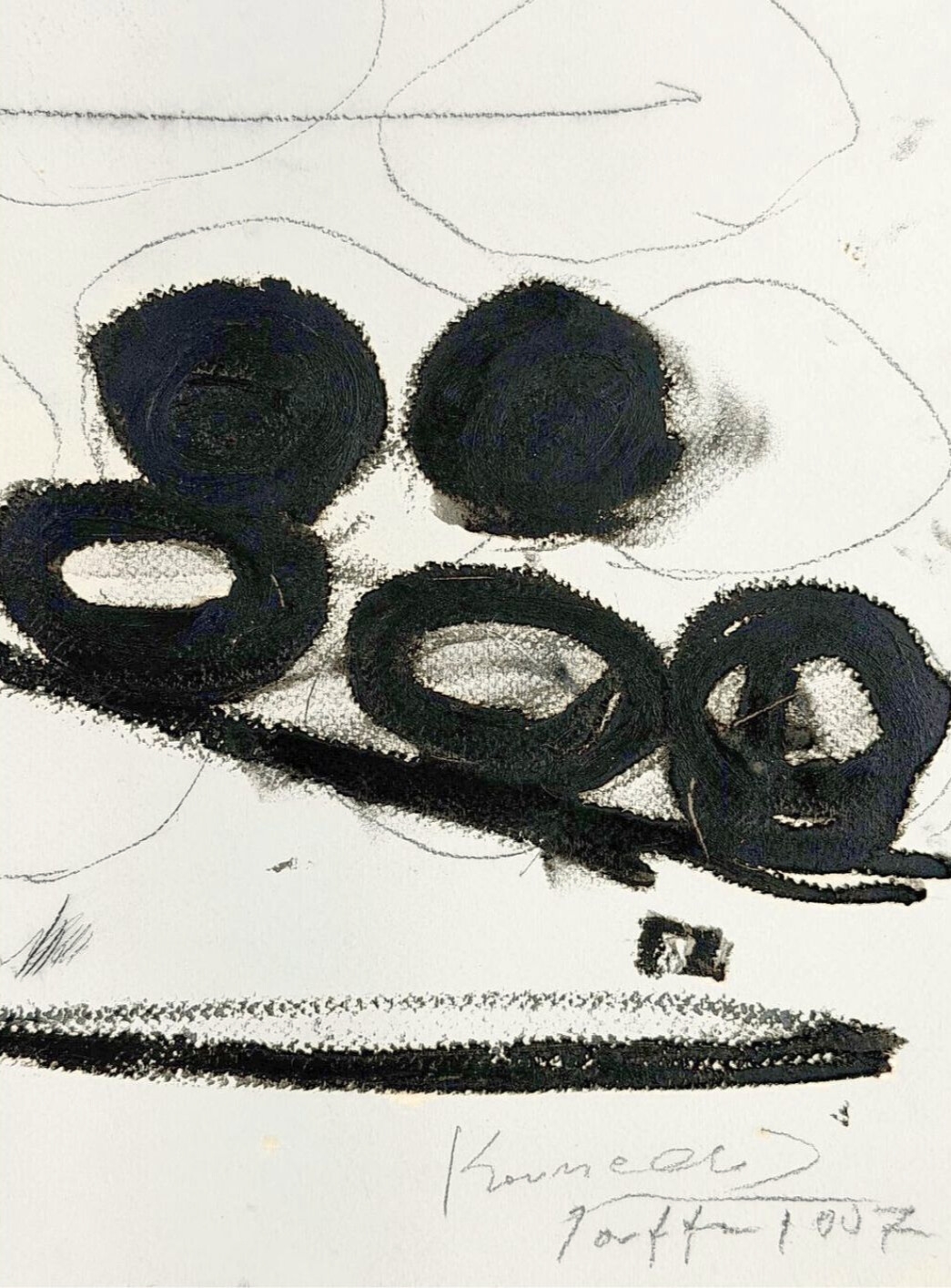 Jannis Kounellis | Graphic Improvisation | MutualArt