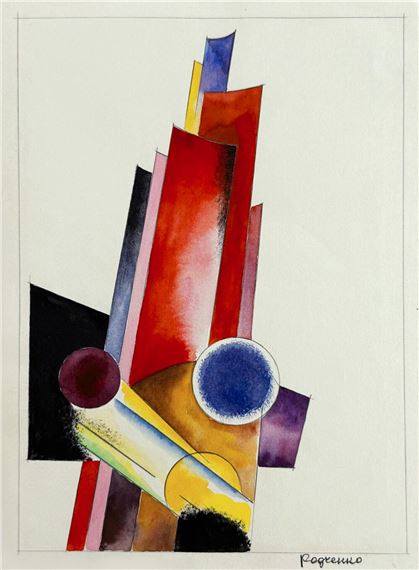 Aleksandr Mikhaylovich Rodchenko | Abstract Construction | MutualArt