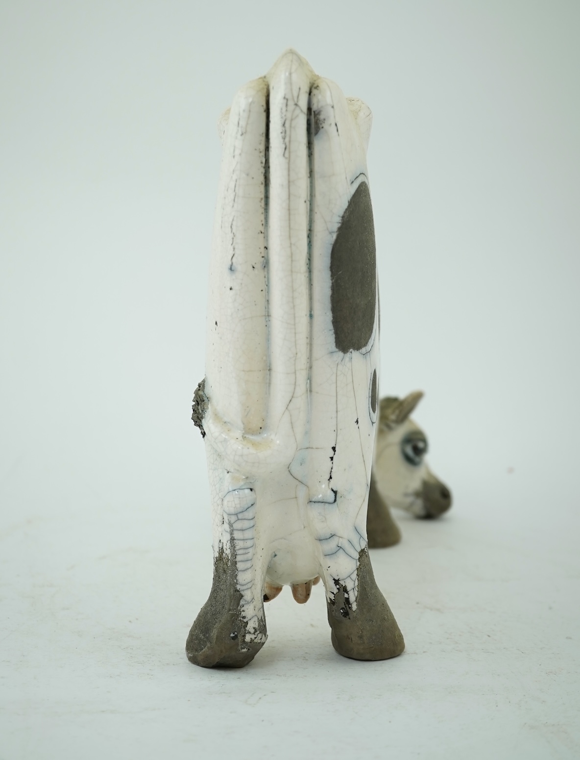 Lawson Rudge | A raku fired pottery cow | MutualArt