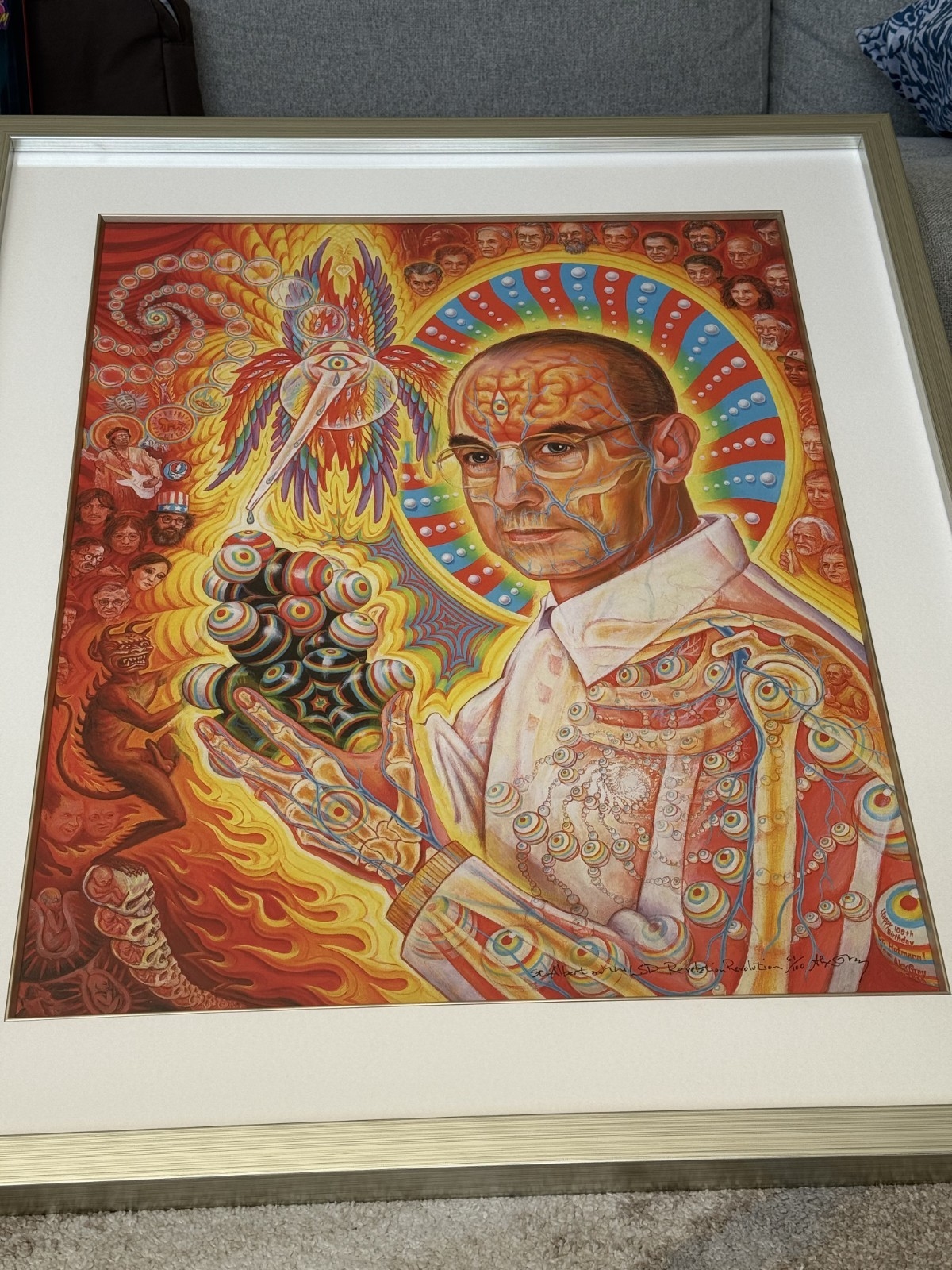Alex Grey | St Albert & the LSD Revelation Revolution | MutualArt