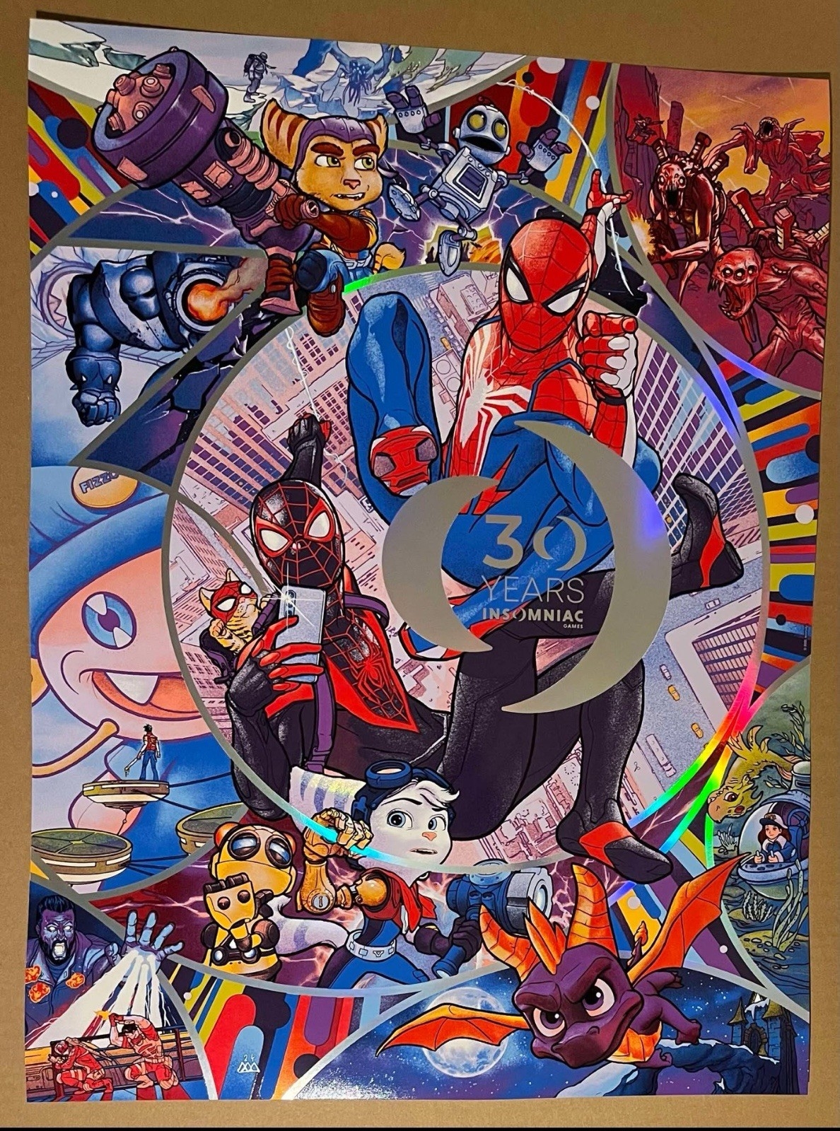 Martin Ansin | Insomniac Games 30th Anniversary AP Set (2006 - 2025 ...