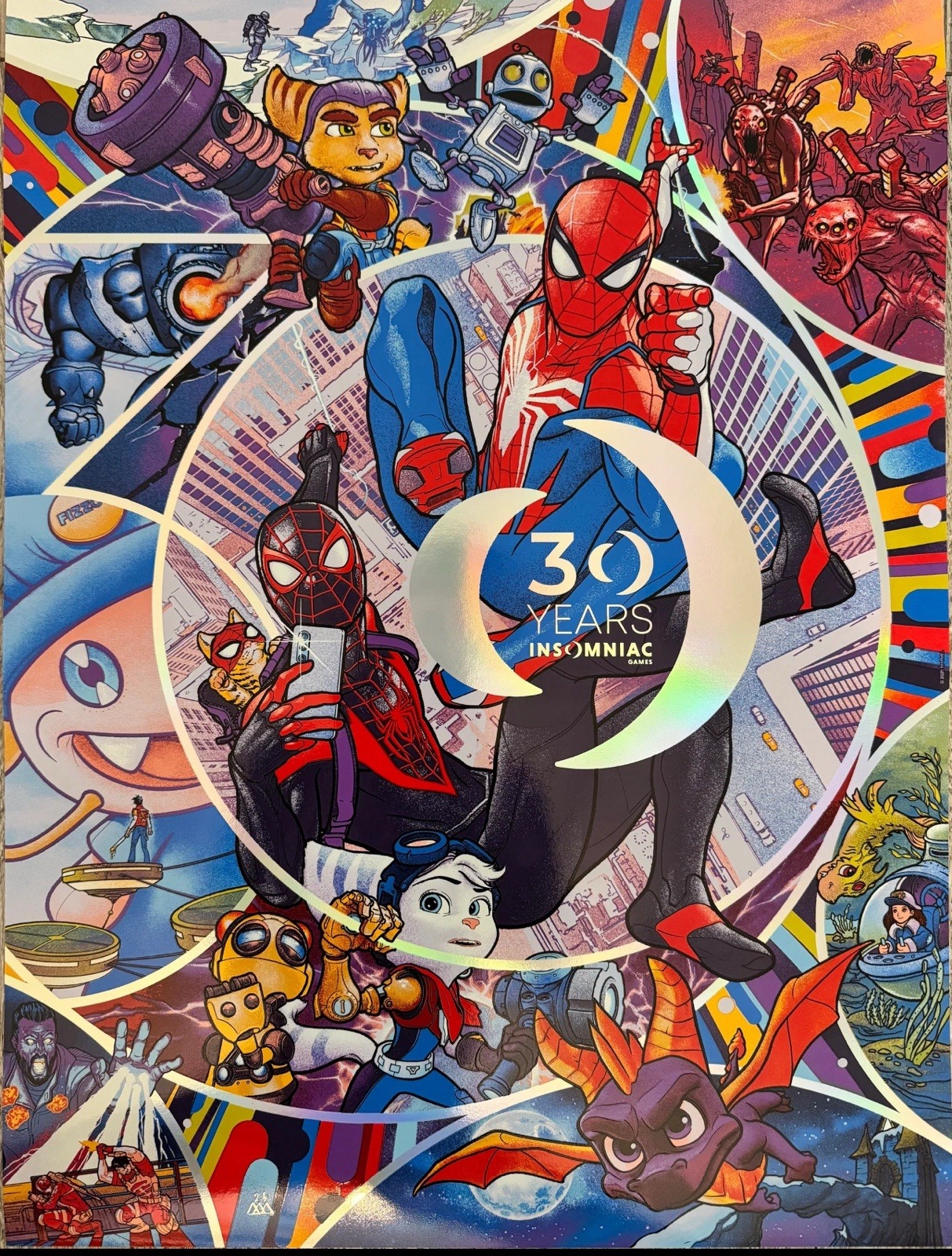 Martin Ansin | Insomniac Games 30th Anniversary AP Set (2006 - 2025 ...