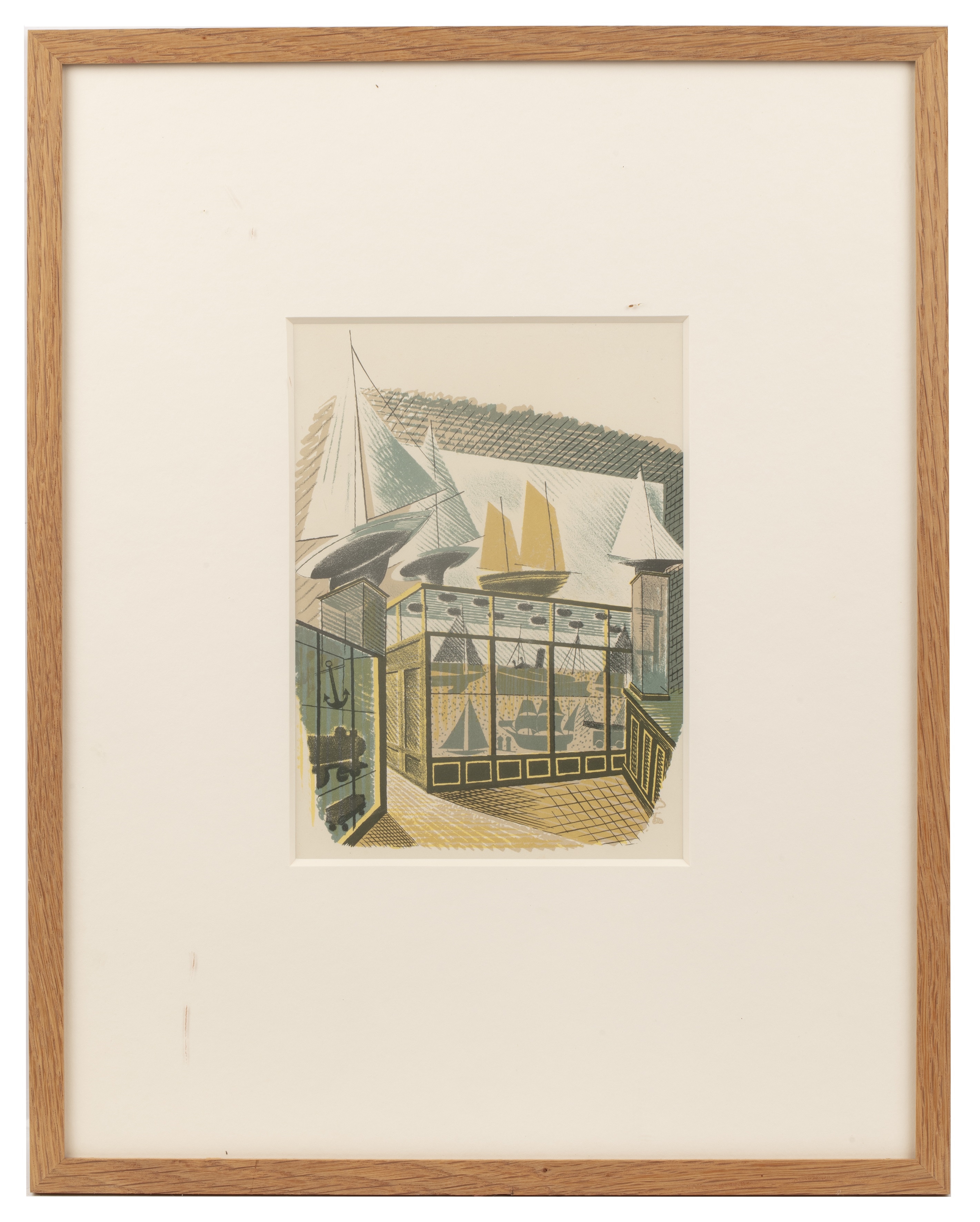 Eric Ravilious | Modern Ships and Railways (1938) | MutualArt