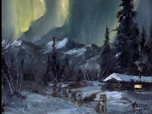 Ellen Henne Goodale | Northern Lights (1977) | MutualArt