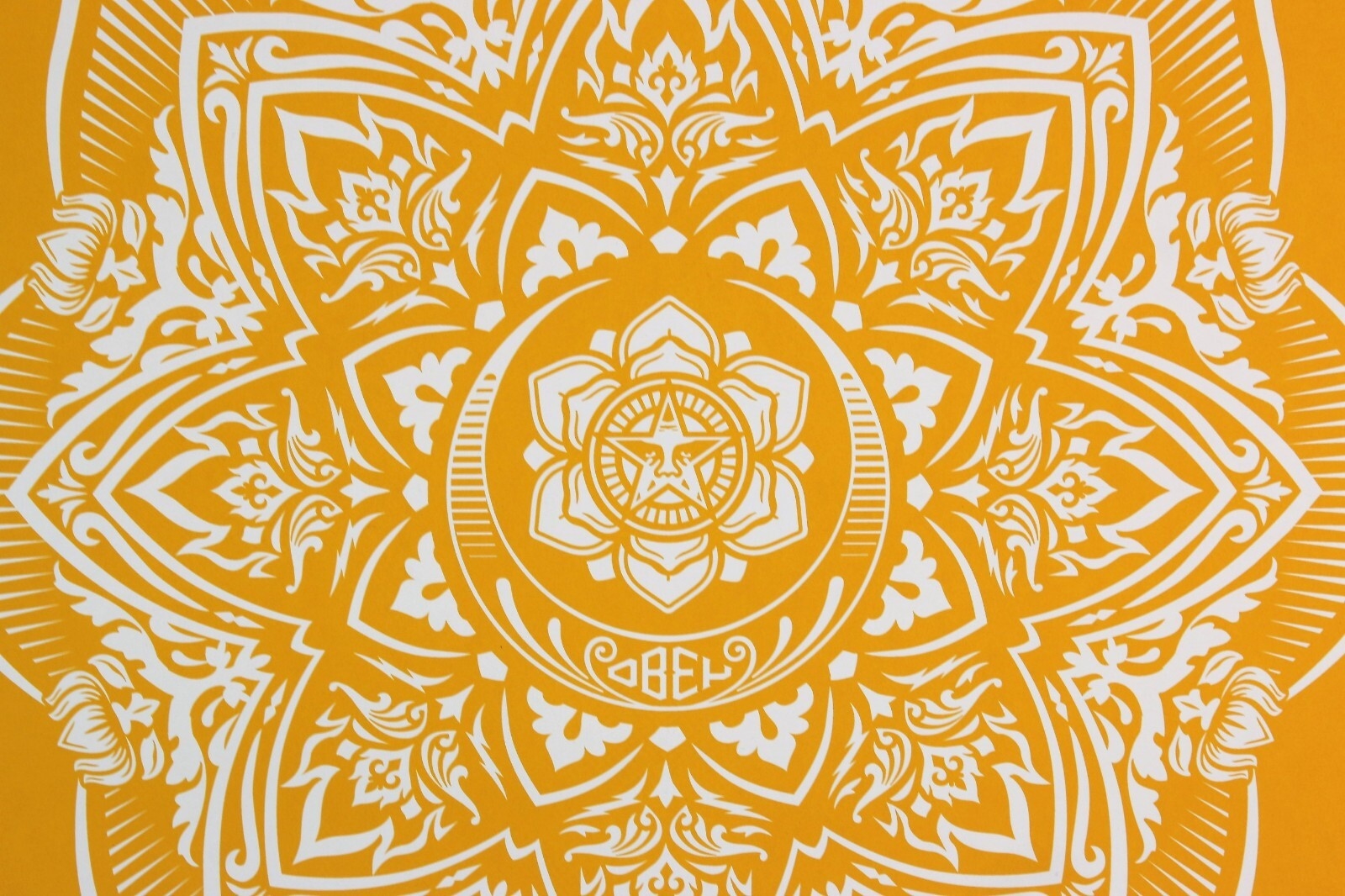 shepard-fairey-yellow-mandala-2018-mutualart