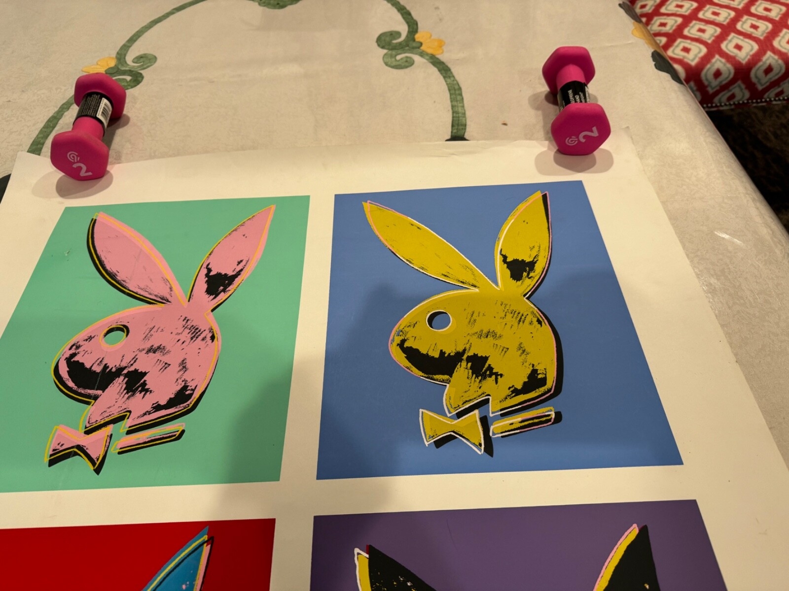 Andy Warhol | Playboy Bunny x 4 (1990) | MutualArt