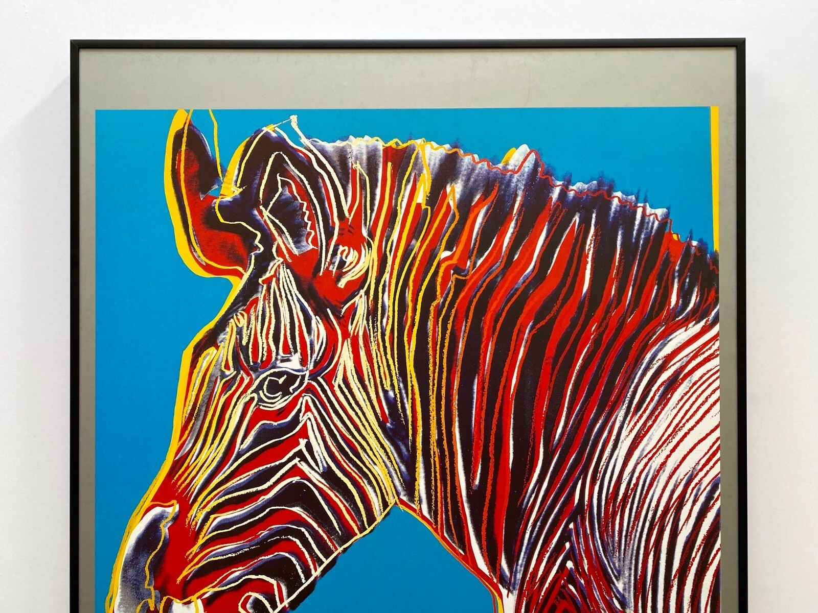 Andy Warhol | ENDANGERED SPECIES : GREVY'S ZEBRA (1999) | MutualArt