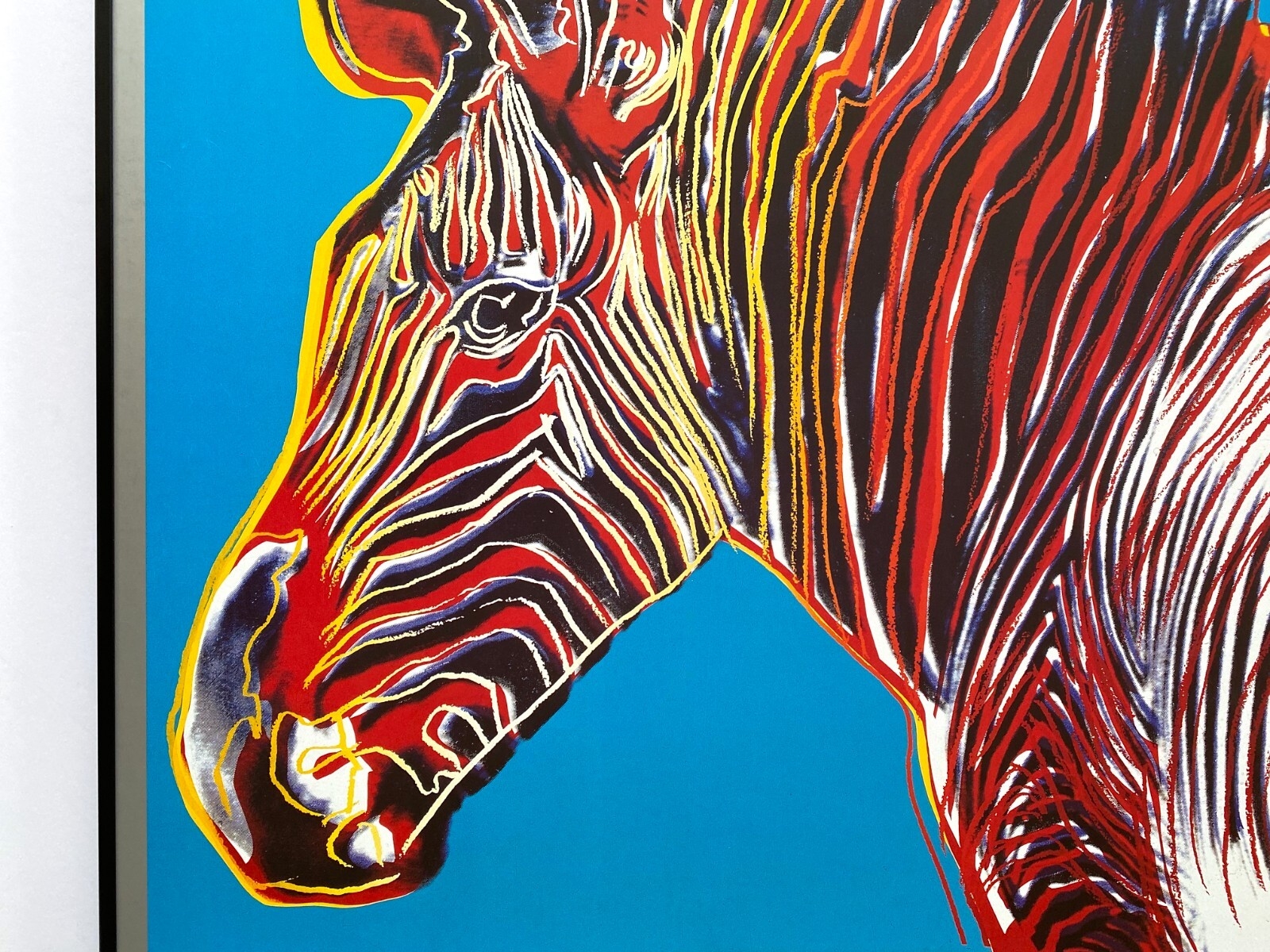 Andy Warhol | ENDANGERED SPECIES : GREVY'S ZEBRA (1999) | MutualArt