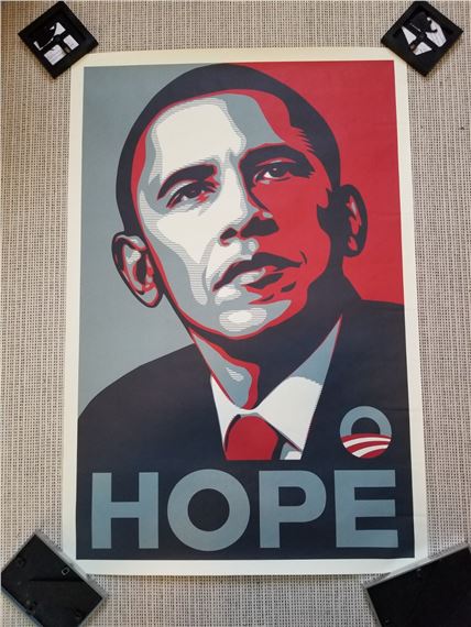 Shepard Fairey | Barack Obama Hope Poster (2008) | MutualArt