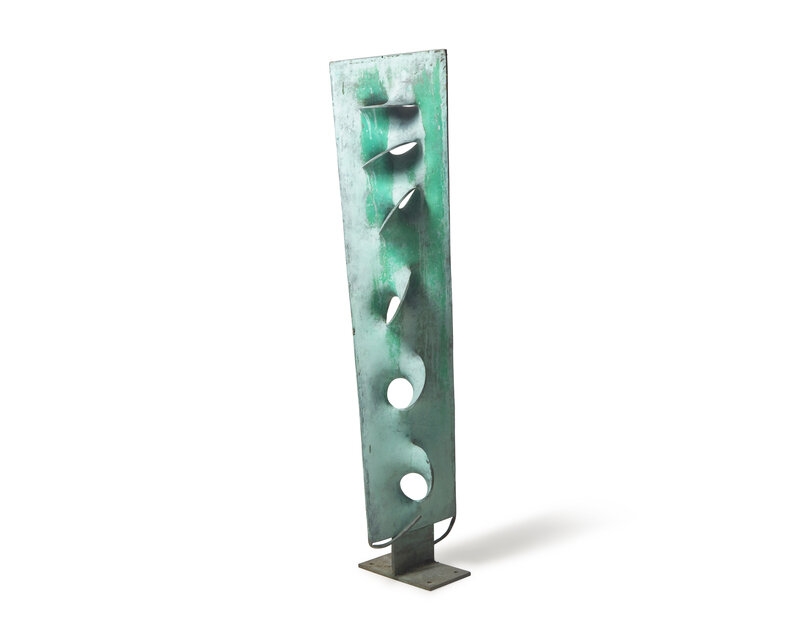 Robert Engman | Vertical Fountain Panel (helical apertures | MutualArt
