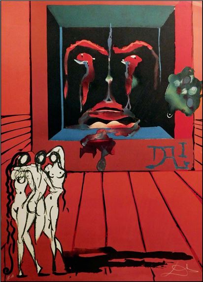 Salvador Dalí | Obsession of the Heart (1976) | MutualArt