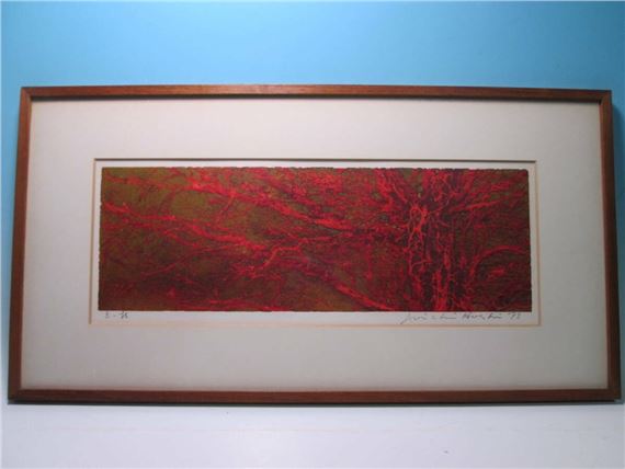 Joichi Hoshi | Red Branch (1973) | MutualArt