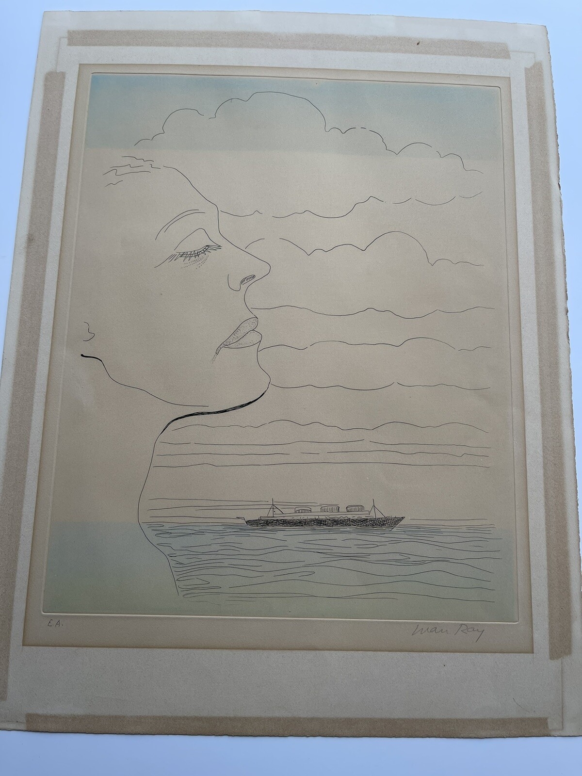 Man Ray | Man Ray Etching Surrealism Modernism Elizabeth artist proof ...