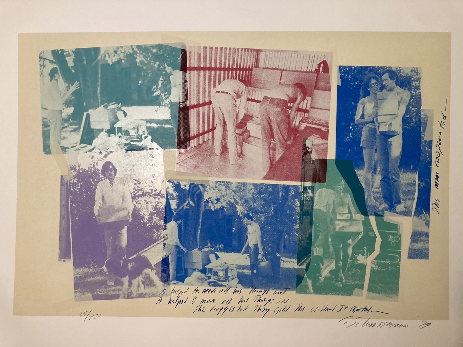Carolee Schneemann | LITHOGRAPH SCREEN PRINT MID CENTURY ABSTRACT POP ...