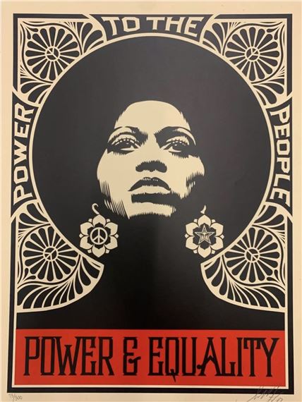 Shepard Fairey | Power And Equality (2007) | MutualArt