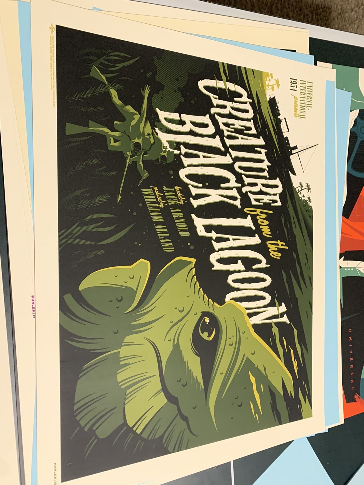 Tom Whalen | Horror Box Set Extremely Rare Complete Screenprint Set ...