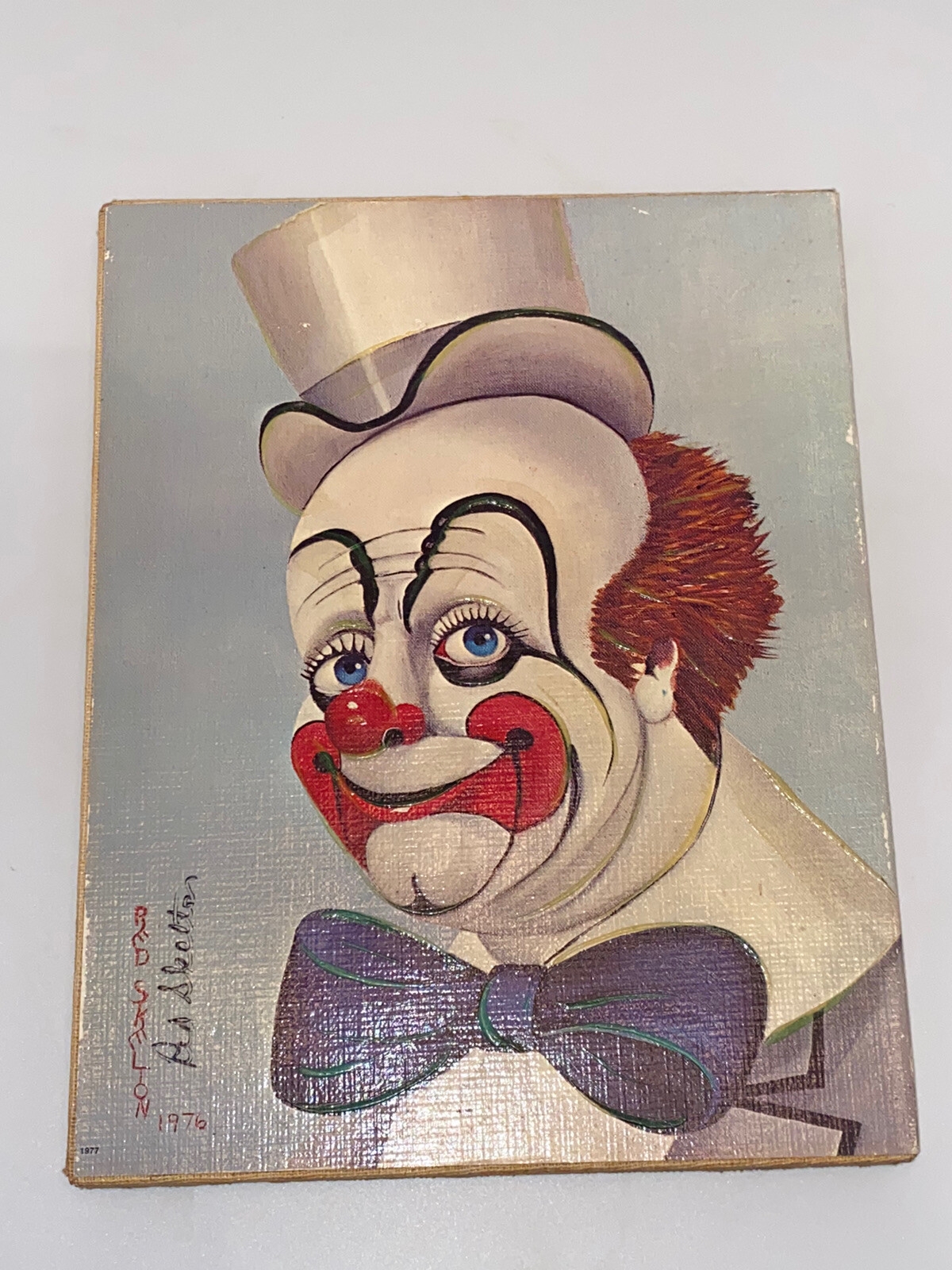 Red Skelton | RED SKELTON Clown Paintings 3 Pc | MutualArt